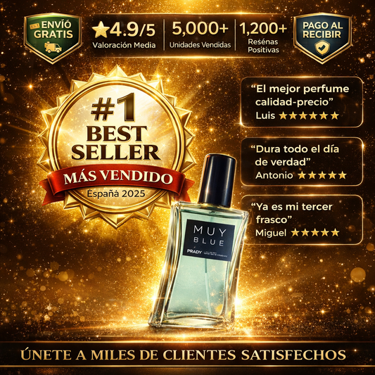MUY BLUE™ - El Aroma del Estatus Alpha (Edición Limitada)